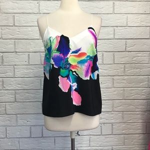 Amanda Uprichard Cami Top in Bali Flower Print